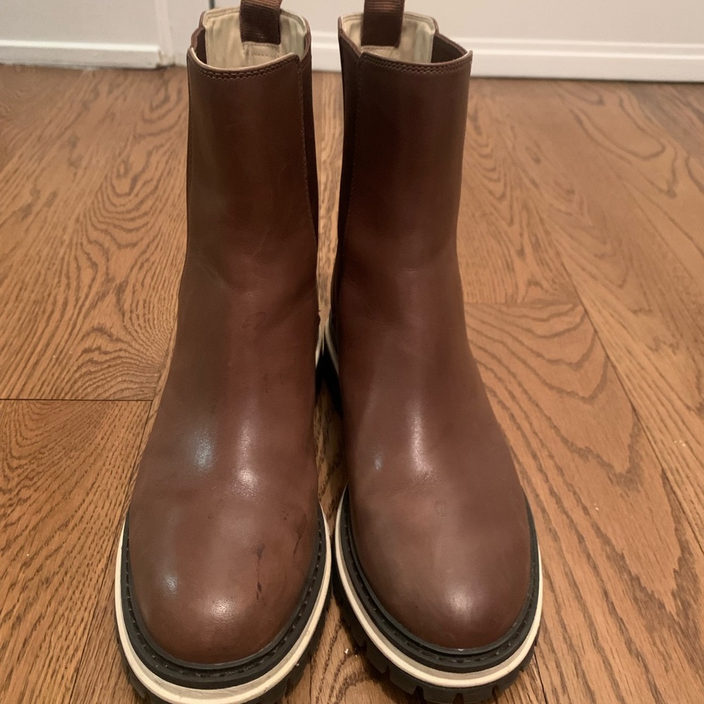 Cole Haan Brown Leather Boot, Size 8